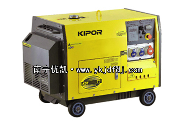 開普風(fēng)冷5.5KW-8KW雙缸柴油發(fā)電機組